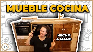 Cómo hacer un MUEBLE COCINA CAMPER  Camperización furgoneta [upl. by Aneekahs931]