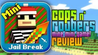 COPS AND ROBBERS Mine Mini Game  Minecraft Clone [upl. by Limann80]