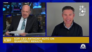 SoFi CEO on Q2 results Seeing really strong trends outside of traditional lending business [upl. by Koy43]