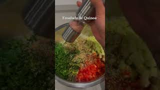 Ensalada de quinoa 🥗❤️ bariatric bariatrica food healthy [upl. by Jeremy]