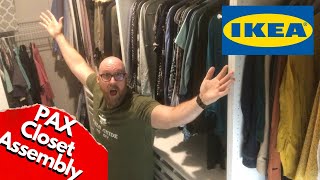 How to Assemble the IKEA Pax Closet System  StepbyStep Instructions amp Tips [upl. by Schoening983]