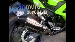 Knalpot Yoshimura custom Ninja 250 Injection [upl. by Keary608]