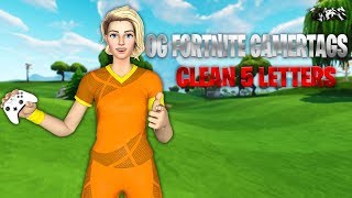 OG CLEAN 5 LETTER SWEATY GAMERTAGS  Fortnite Gamertags [upl. by Mignonne403]