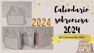 Calendario sobremesa 2024 [upl. by Enneirdna]