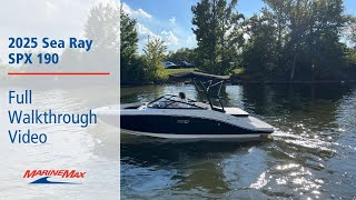 2025 Sea Ray SPX 190  Available Now at MarineMax Lake Wylie [upl. by Wehtta]