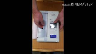 Loading Paper  Mortara Eli 230 ECG Machine [upl. by Nosiram]