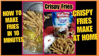 HOW TO MAKE FRIES CRISPY [upl. by Laspisa]