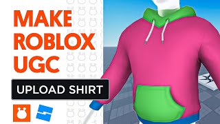 How To Make UGC 3D Layered Shirts In Roblox Using Customuse [upl. by Koloski]