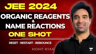 Organic Reagents and Named Reactions One Shot  JEE Main 2024  RRR [upl. by Enirtak]