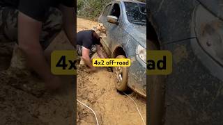 How to get car out of mud [upl. by Claus]