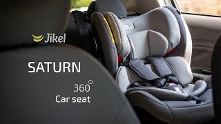 Jikel  Saturn Rotating 360 IsoFix Car Seat  Installation [upl. by Lyle]