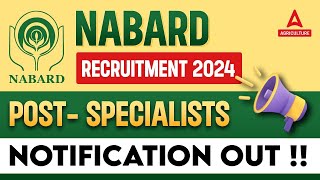 NABARD Specialist Officer Recruitment 2024  NABARD SO Total Vacancy 31  Full Details [upl. by Yokum]