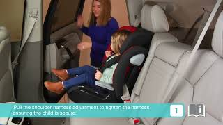 Joie Elevate Group 123 Car Seat  How To Install [upl. by Shornick]