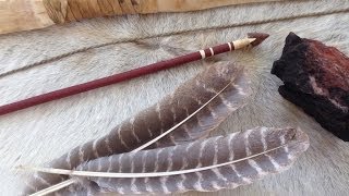 An Introduction to Making a Traditional Arrow Part 1 [upl. by Young]