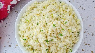 CAULIFLOWER RICE [upl. by Nilra449]