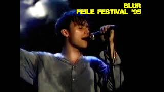 Blur  Live at Féile Festival Ireland 1995 Full Video  Audio Recording [upl. by Ahsemat]