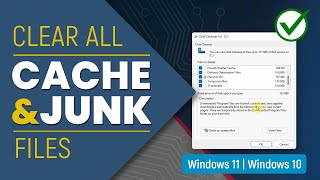 How to Clear All Cache and Junk Files From Windows 11 amp Windows 10 PCs Laptops [upl. by Audrey]