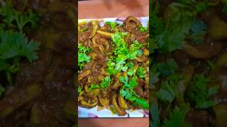 Goan Squid chilly Recipe  Calamari chilly  Mankyo chilly  fish shorts recipe youtubeshorts [upl. by Bechler]