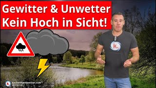 Wetterumstellung Wärme Hitze Schwüle mit Gewitter und Unwettergefahr [upl. by Sevik455]