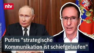 Weber zu Moskaus Drohungen Putins quotstrategische Kommunikation ist schiefgelaufenquot  ntv [upl. by Irahcaz]