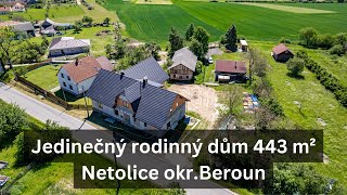 Jedinečný rodinný dům 443 m² se stodolou Netolice u Lochovic [upl. by Esidnac66]