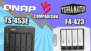 QNAP TS453E vs Terramaster F4423 NAS Comparison  Which Should You Buy [upl. by Mccormac249]