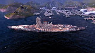 Ranked Battles  Iwami Tier 9 🇯🇵 premium battleship  World of Warships Blitz [upl. by Lrig768]