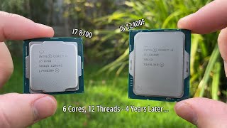 I7 8700 vs I5 12400F  6 Cores and 12 Threads 4 Years Later [upl. by Mari]