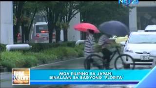 Filipinos in Japan warned about super typhoon [upl. by Alexander65]