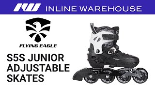 Flying Eagle S5S Junior Adjustable Skates Review [upl. by Jadd]