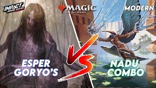 Esper Goryos Micahel V VS Nadu Combo Micah M PAPER  Modern FNM at Impact Gaming Center [upl. by Bbor]