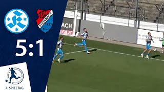 Drei Tore in drei Minuten  SV Stuttgarter Kickers  TSV Steinbach Haiger  7 Spieltag RLSW [upl. by Wenger]