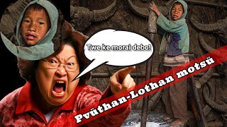 Pvuthan Lothan motsu  Lotha folktale  Story about Stepmother with subtitle [upl. by Fagin]