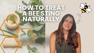 Instant Relief for Bee amp Wasp Stings  Natural DIY Poultice Remedy [upl. by Seagraves]