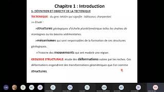 cours de tectonique partie 1 notions de contrainte et déformationéléments linéaires et planaires [upl. by Adnohs]