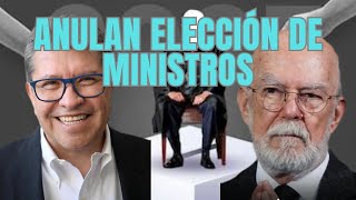 RICARDO MONREAL MANDO A VOLAR AL MINISTRO ALCÁNTARA QUE DETUVO LA ELECCIÓN DE MINISTROS [upl. by Sifan]