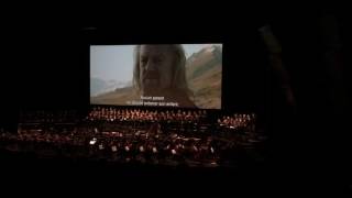 CineConcert The Lord of the Rings 7 [upl. by Tildi]