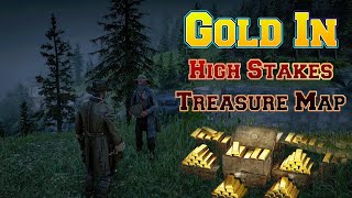 Find High Stakes Treasure Map 1 2 3 Locations Easy And Fast  RDR2 [upl. by Gerrilee56]