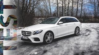 2017 MercedesBenz E 220d Estate  TEST [upl. by Gnilrits656]