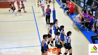 WVRAA 2024 volleyball girls secondary negros occidental vs antique [upl. by Anitsim494]