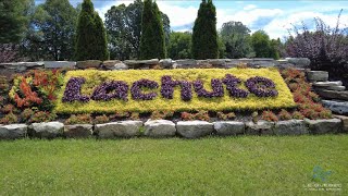 Ville de Lachute Québec Canada Tour de ville Survol par Drone production cinématique 4K [upl. by Asital]