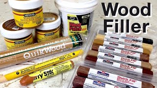 Wood Filler amp Putty for Furniture Repair  Woodworking How to [upl. by Anerbes]