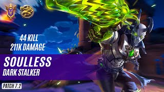 44 KILL 211K DAMAGE Søulless ANDROXUS PALADINS COMPETITIVE GRANDMASTER DARK STALKER [upl. by Steinke551]