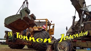 Trecker Treck Jesendorf ✘18 Tonnen  Auflasten der Kasis  Kirovets PowerBoliden [upl. by Baxie]