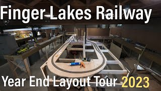 2023 Finger Lakes Railway Layout Tour [upl. by Annyl]