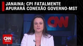 Janaina Paschoal Se governo for inteligente vai parar o MST enquanto há tempo  CNN ARENA [upl. by Ididn]