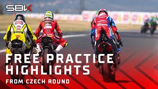 HIGHLIGHTS from DAY 1️⃣ at Most ☀️  2024 CzechWorldSBK 🇨🇿 [upl. by Uamak]