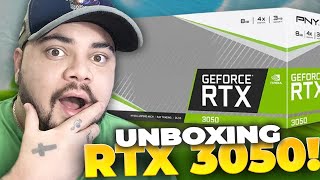 UNBOXING RTX 3050 Vale a pena em 2023 Review ‹ FenixBRyt › [upl. by Aknaib]