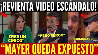 SABADAZO POR FIN CAYÓ FILTRAN VIDEO DE MAYER SALE CON ENCAPUCHADOS NI COMO NEGARLO QUEDA MUDO [upl. by Hiltner]