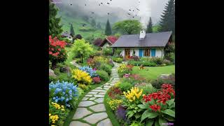 Enjoy the Beauty of Cottage and lush garden [upl. by Nageam568]